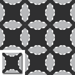 handmade cement tiles ref:014