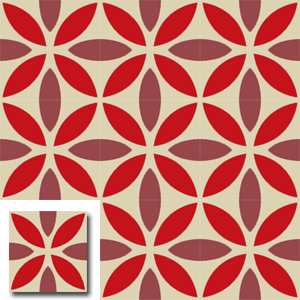 cement mosaic tile ref:146