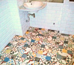 french mosaic tiles